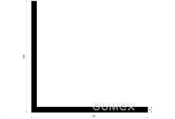 GUMMIPROFILE L-FORM - EPDM